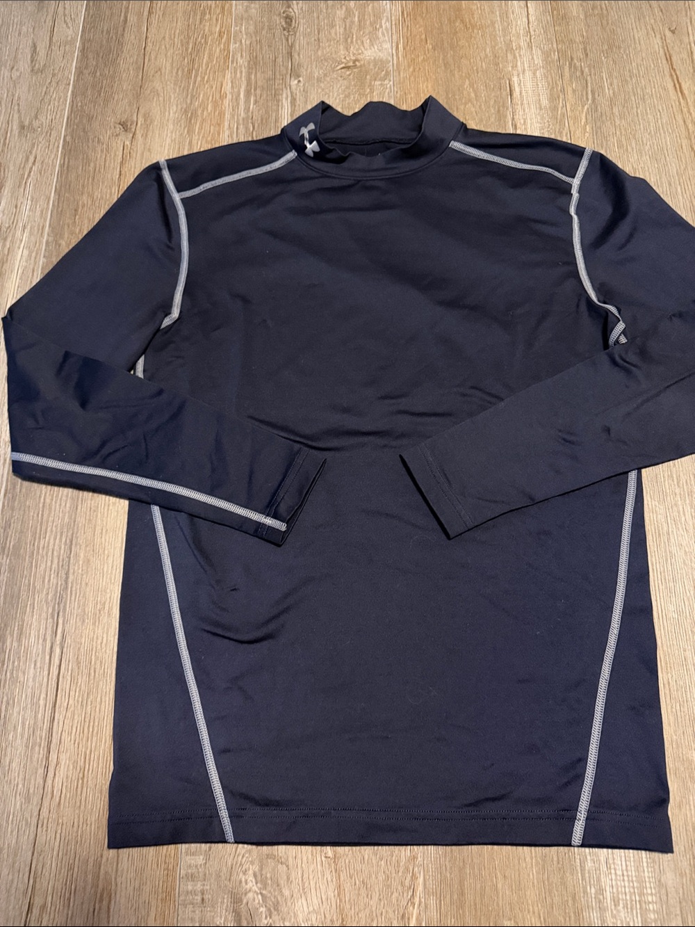 Under Armour Men’s Compression Cold Gear Navy Long-Sleeve Shirt